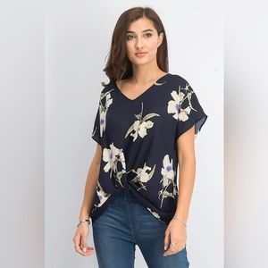 West Kei Allura Knot Detail Blouse - M